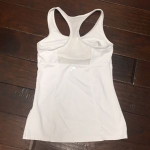 Breeze work out tank top in white